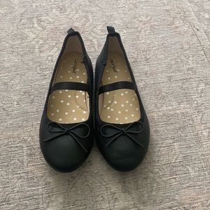 Cat and Jack ballet flats in black size 12 girls